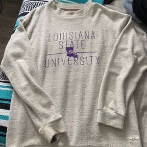 Comfy Terry LSU Pullover
